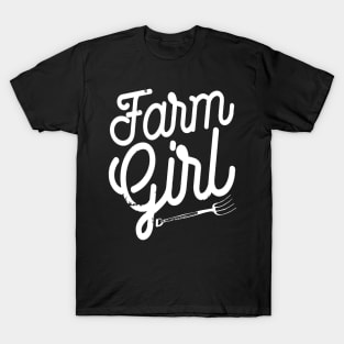 Farm Girl (white) T-Shirt